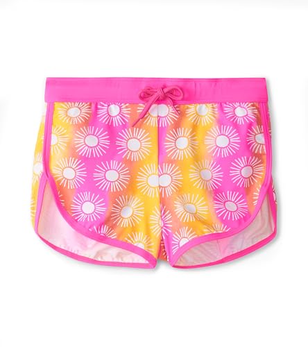 Hatley Calções de Natação para Menina, Sol, 7