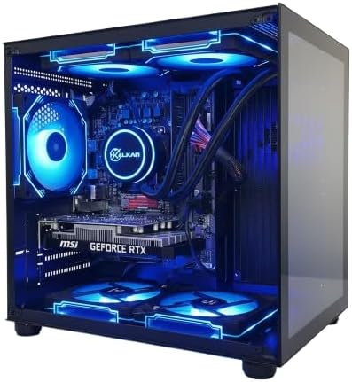 PC Gamer Intel Core i5 12400F, Placa Mãe H610M, 16GB DDR4 3200MHz, SSD 1TB M.2, GeForce RTX 3050 6GB, Water Cooler 240mm ARGB, Fonte 600W, Gabinete com Iluminação ARGB