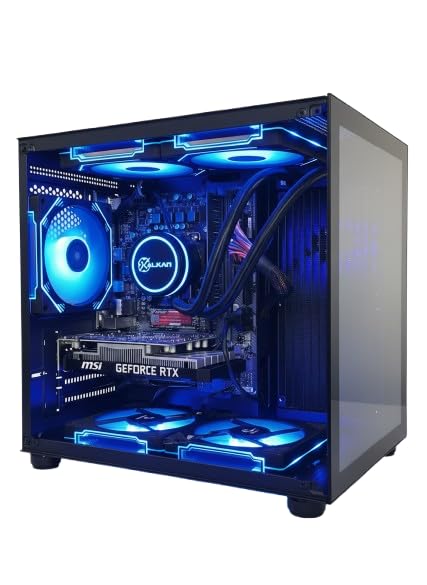 PC Gamer Intel Core i5 12400F, Placa Mãe H610M, 16GB DDR4 3200MHz, SSD 1TB M.2, GeForce RTX 3050 6GB, Water Cooler 240mm ARGB, Fonte 600W, Gabinete com Iluminação ARGB