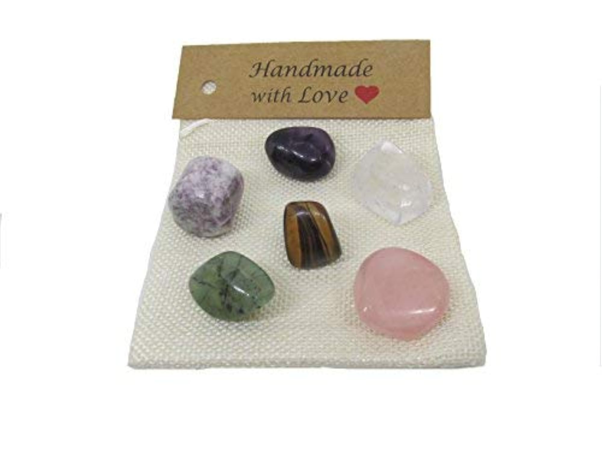 Spiritual Enlightenment Pocket Healing Crystal Bag
