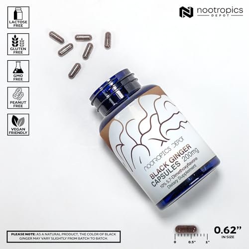 Nootropics Depot Black Ginger Extract Capsules