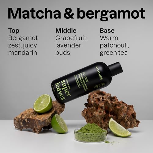 Image of ATTITUDE Shampoo Conditioner Mens 2 in1 Fortifying, 415 mL
