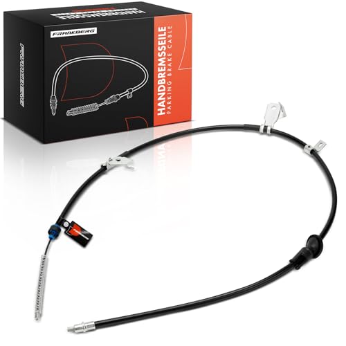 Frankberg Handbremsseile Hinten Rechts Kompatibel mit Colt VI Z2A Z3A 1.1L-1.5L 2004-2012 Forfour 454 1.3L 2004-2006 Replace# 4544200085