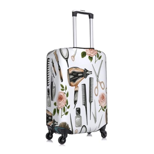Hair Care Tools Set Luggage Cover Protector Elastic Washable Anti-Scratch Suitcase Covers With Concealed Zipper For 18-32 Inch Luggage X-Large3