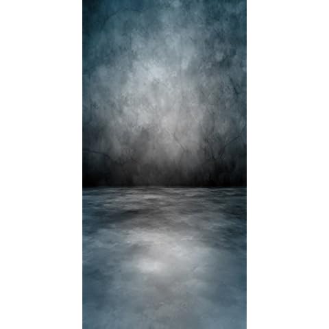 KONPON 150x300cm Solid Colors Backdrops For Photography Blue Photo Background Props Adults Backdrops Cotton Photographic Backdrops KP-487 Cover