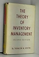 The Theory of Inventory Management B0006D81FW Book Cover