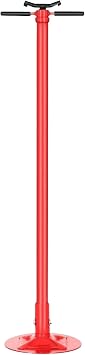 Underhoist Support Stand 1500lbs 0.75 Ton Capacity Pole Jack Heavy Duty Jack Stand Car Support Jack Lifting from 52inch to 75inch Easy Adjustment Round Base Automotive Support