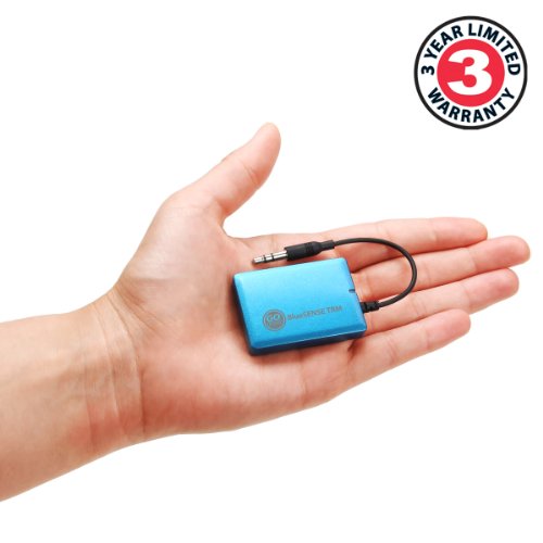image for GOgroove BlueSENSE TRM 3.5mm AUX to Bluetooth Transmitter Wireless Ada