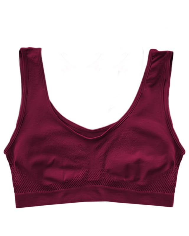 dressably Seamless Air Bra: Stretchable, Non-Padded, Non-Wired Sports Bra for Women-picture-38
