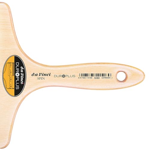 Image of da Vinci Watercolor Series 5080 CosmoTop Spin Paint Brush, Wash Synthetic with Red Handle, Size 150 (5080-150)