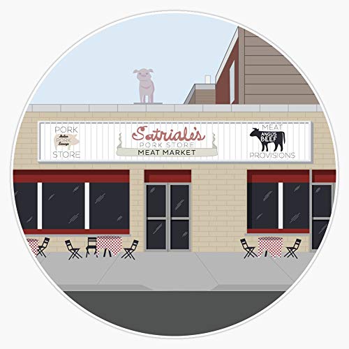 Satriale's, from The Sopranos HBO Vinyl Waterproof Sticker Decal Car Laptop Wall Window Bumper...