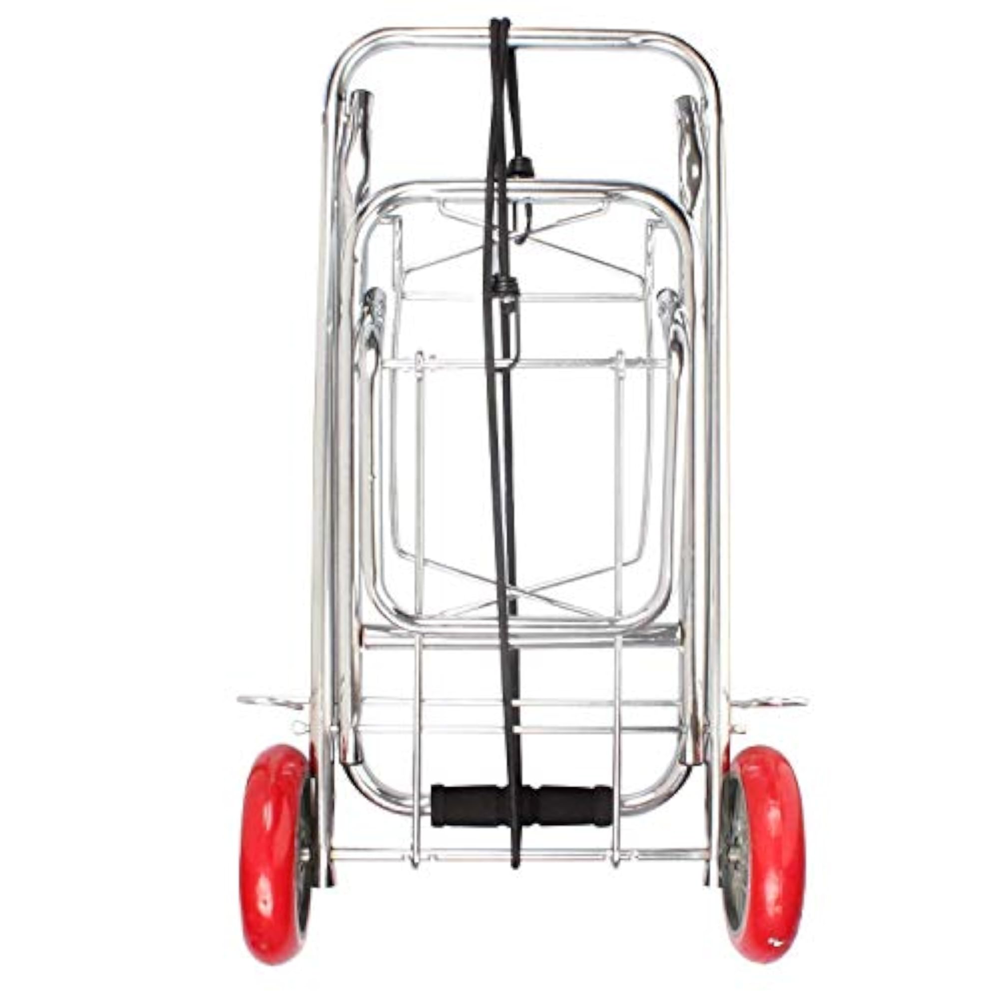 Foldable Stainless Steel 2 Wheel Luggage Cart