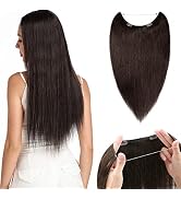 S-noilite Invisible Wire Human Hair Extensions 22