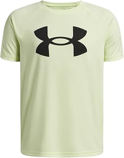 Under Armour Boys' Tech Hybrid Printed Fill Short-Sleeve T-Shirt