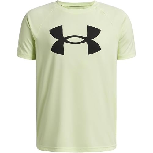 Under Armour Boys' Tech Hybrid Printed Fill Short-Sleeve T-Shirt