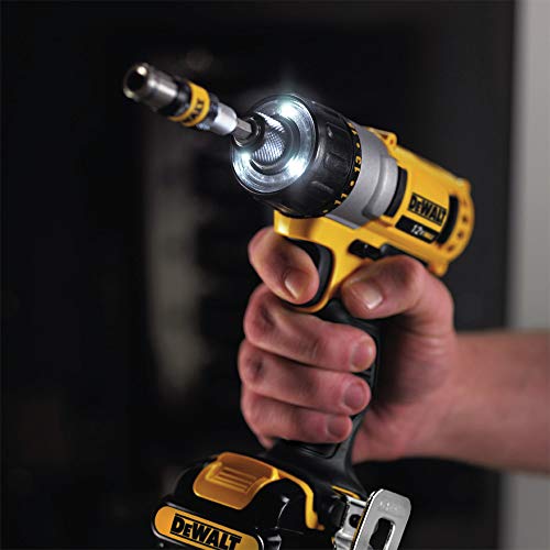 DEWALT DCF610S2R 12V MAX Cordless Lithium-Ion 1/4 in. Hex Chuck Screwdriver Kit (Renewed)