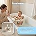 Baby Bath Seat For Babies 6 Months & Up With Built-in Thermometer, Strong Suction Cups & Interactive Toys – Ergonomic Infant Bath Seats For Babies Sitting Up, Safe & Comfortable Design