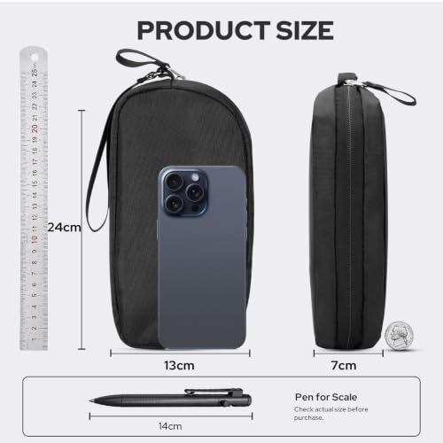 Organisateur Cables Voyage : Alyvisun Trousse de rangement cable pour voyage chargeurs et acces... – Image 2