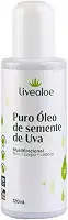 LiveAloe Puro Óleo De Semente De Uva