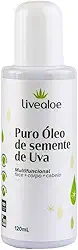 LiveAloe Puro Óleo De Semente De Uva