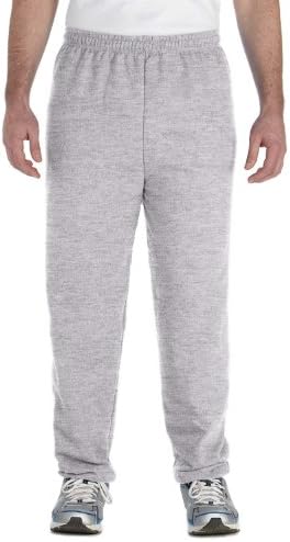Gildan Men's G182 Sweatshirt | 7.75 Oz 50/50 Cotton/Polyester | Drawstring Hood - View #12