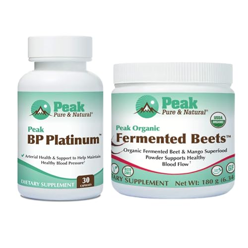 Peak Pure & Natural BP Platinum & Organic Fermented Beet Powder