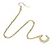 vcmart Fake Septum Ring Non Pierced Stud Nose to Ear Chain