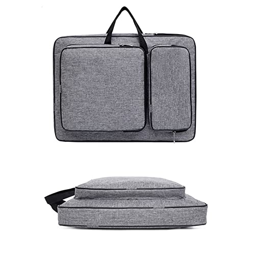 Image of 8K Artist Portfolio Case Art Backpack Drawing Board Bag Art Carrying Storage Bag Artist Portfolio Bag Adjustable Shoulder Straps Artist Travel Tote Bag for Drawing Painting Sketching Artwork Supplies