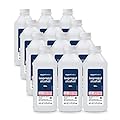 Amazon Basics 99% Isopropyl Alcohol For Technical Use, Unscented, 16 Fl Oz (Pack of 12)