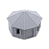 Dwarven House by Printable Scenery, 3D Printed Tabletop RPG Scenery and Wargame Terrain 28mm Miniatures