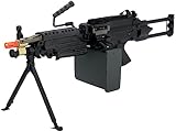 Evike Airsoft - A&K/Cybergun FN Licensed M249 Minimi Airsoft...