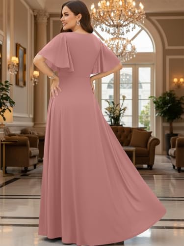 Image of KOH KOH Womens Long Elegant Bridesmaid Evening Cocktail Modest Maxi Dress