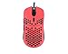 Produktbild G-Wolves HT-M 3360 Gaming-Maus mit Wabenschale, bis zu 12000 CPI, 6 Tasten, 61 g (Stilett-Rot)