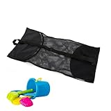 Genérico Bolsa De Red para Snorkeling | Bolsa de Malla para Equipo de Aletas de esnórquel - 22.83x11.81in Bolsa de Almacenamiento Multiusos para Gimnasio, Deportes, Equipo de Snorkel