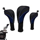 BUNIQ Fundas para Putter de mazo de Golf, Protectores de Palos de Golf, Protector de Palos de Golf con mazo de Putter portátil con Cierre para...