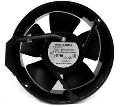for W2E143-AA09/AB09/AB15-01/25/12/88/06/98 230V 172x51mm All-Metal Industrial Axial Cooling Fan(W2E143-AB15-98)