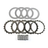 Rareelectrical Complete Clutch Plate Kit With Heavy Duty Springs Compatible With 2013-2015 Honda Crf250l Crf250m 249Cc Dohc 4-Stroke Liquid-Cooled Street Legal Supermoto Single Cylinder