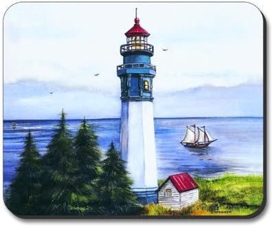Art Plates Lighthouse Mouse Pad