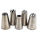 Tumtanm Spritztüllen, große Kuchendekorationswerkzeuge, 5 Stück