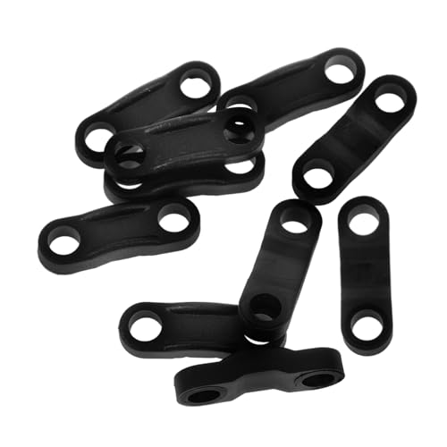 Holibanna 10 Pièces Planche à sertir les fils câble à pince câble de fixation treuil clips de fixation de tube de Clips métalliques pour les cordons -s de connexion Plastique