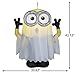 Gemmy Airblown Inflatable Hanging Minion as Ghost Universal, 3.5 ft Tall, Multicolored