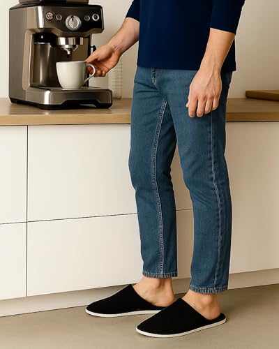 Image of Travelkhushi Soft Bedroom Slippers for Men & Women | Cozy Anti-Skid Indoor Home Footwear | Warm Winter Cushioned Sole | Unisex Gift Slippers