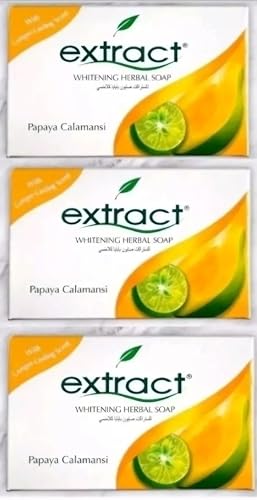 3x Papaya Calamansi Extract Whitening Soap