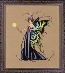 Mirabilia August Peridot Fairy Counted Cross Stitch Pattern
