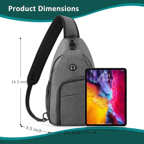 Tuwubi Crossbody Bags for Women Trendy,Sling Bag for Men with Adjustable Shoulder,Travel Essentials Backpack for Traveling4