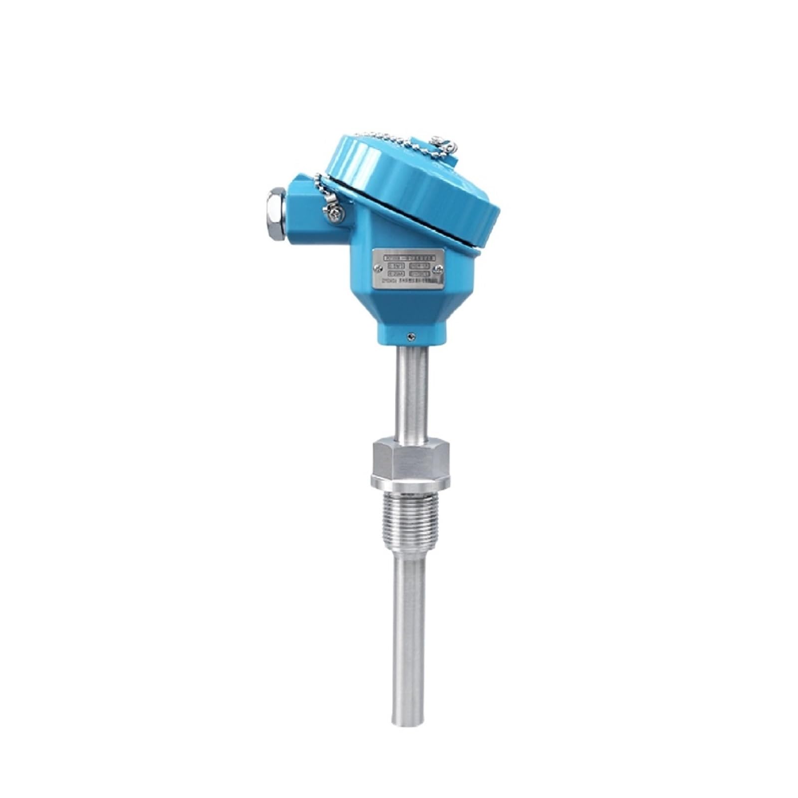 Sonda de sensor de temperatura PT100 Termopar industrial de acero inoxidable(300mm,0-200 PT100)