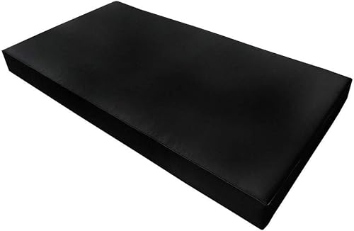 Miniatura 2 de *Solo funda*-Funda para sábana bajera ajustable para sofá cama de 6 pulgadas, ribete ribeteado tamaño matrimonial AD109