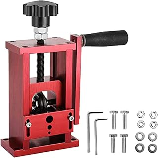 Happybuy Manual Wire Stripping Machine 1.5-20mm Diameter, Copper Wire Peeler Machine Hand Crank Operated, Scrap Cable Stripper Durable and Rigid Aluminum Alloy Construction,for Wire Recycling