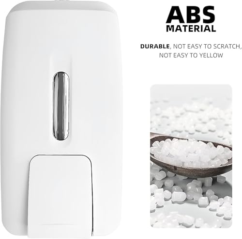 Image of Carnival 800ml Manual Soap Dispenser for Bathroom Home | Hand Wash, Shampoo, Lotion, Liquid Soap Dispenser for Wash Basin | Wall Mount