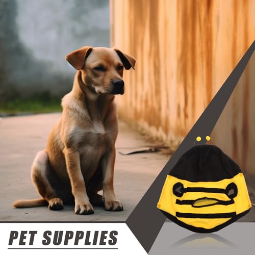 Disfraz de abeja para perro y gato talla M miniatura 3